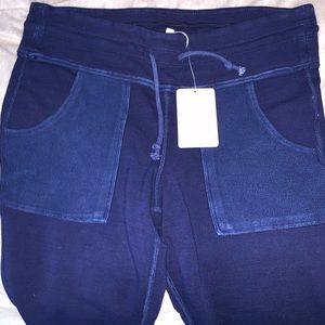 Free People blue leggings